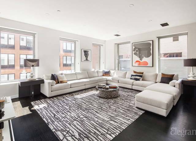Property at 1 York St Unit 4-F, New York City, NY 10013, 3 beds, 2.5 baths