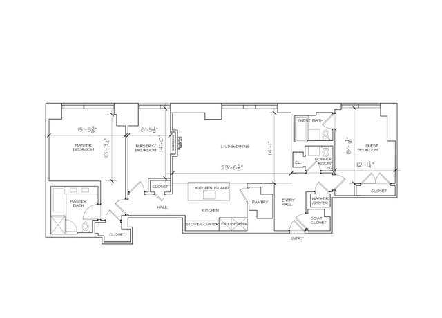 Property at 243 W 60th St Unit 3A, New York City, NY 10023, 3 beds, 2.5 baths