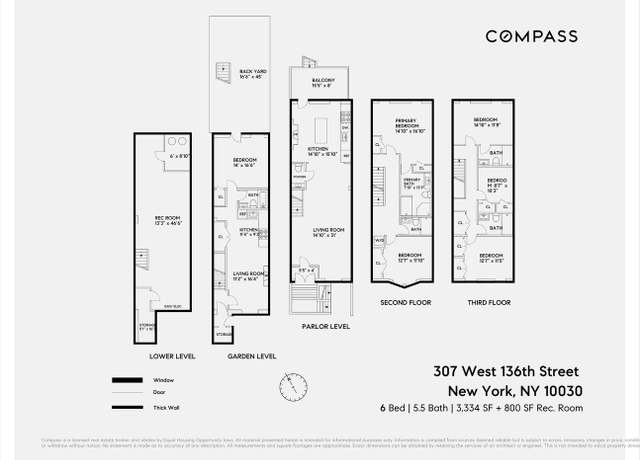 Property at 197 Edgecombe Ave, New York City, NY 10030, 12 beds, 4 baths
