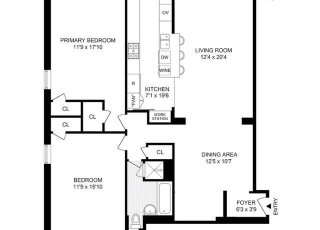 Property at 35-24 78th St Unit B14, New York City, NY 11372, 2 beds, 1 bath