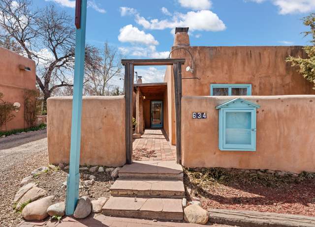 Property at 634 Canyon, Santa Fe, NM 87501, 7 beds, 3.5 baths