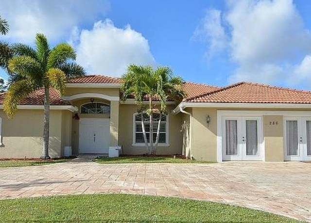 Property at 286 NW Bayshore Blvd, Port Saint Lucie, FL 34983, 4 beds, 3 baths