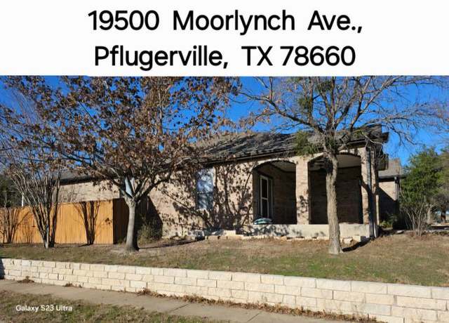 Property at 19500 Moorlynch Ave, Pflugerville, TX 78660, 3 beds, 2 baths