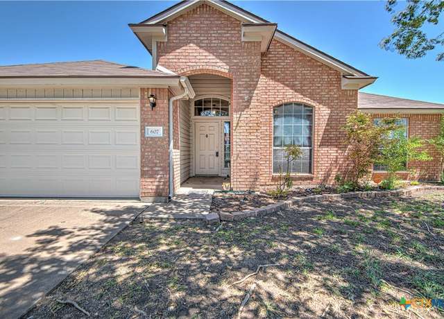 Property at 607 Moccasin Dr, Harker Heights, TX 76548, 3 beds, 2 baths