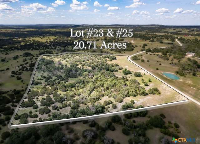 Property at FM 580 E 0123  Lot 23 & Lot 25, Lampasas, TX 76550