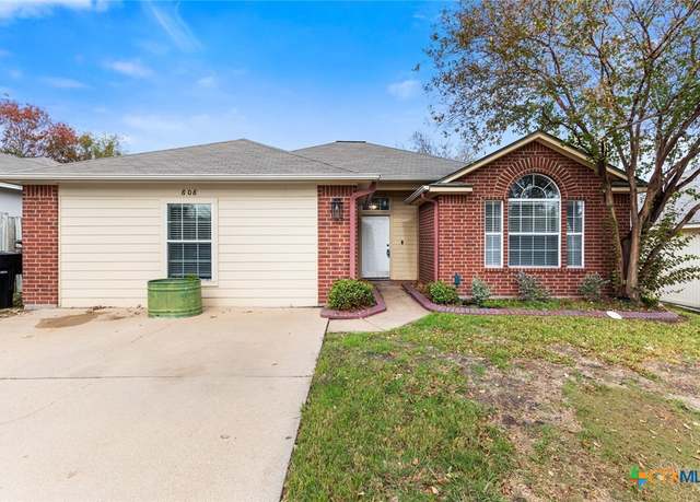 Property at 808 Silver Stone Dr, Temple, TX 76502, 4 beds, 2 baths