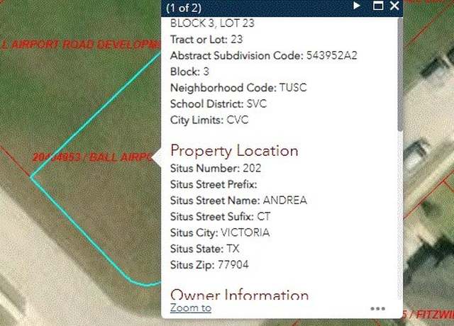 Property at 202 Andrea Ct, Victoria, TX 77904