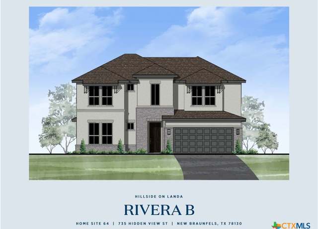 Property at 735 Hidden Vw, New Braunfels, TX 78130, 5 beds, 3.5 baths