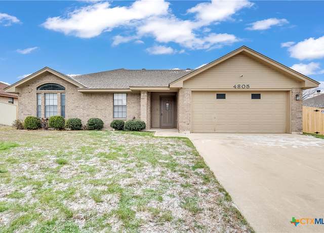 Property at 4805 Glenoak Dr, Killeen, TX 76542, 4 beds, 2 baths