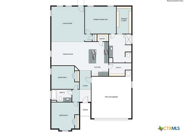 Property at 1233 Winding Creek Rd, Kyle, TX 78640, 3 beds, 2 baths