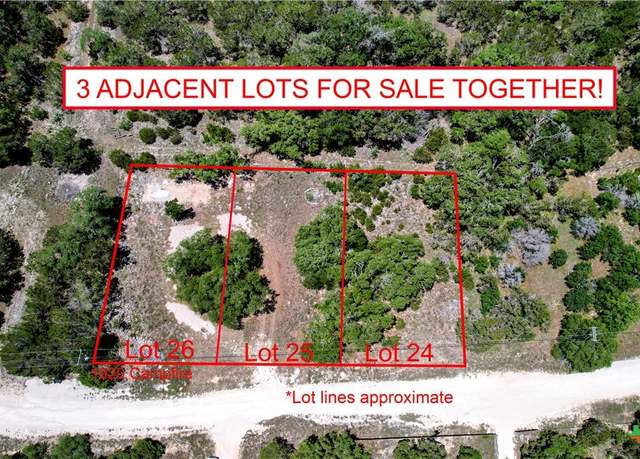 Property at LOTS 24, 25, & 26 Campfire, Spring Branch, TX 78070
