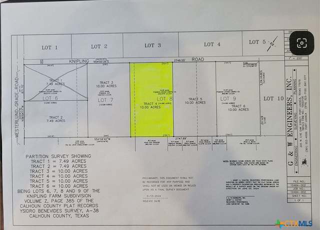 Property at 0 Knipling Rd, Port Lavaca, TX 77979