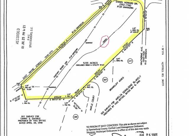 Property at E Hayne St, Woodruff, SC 29388