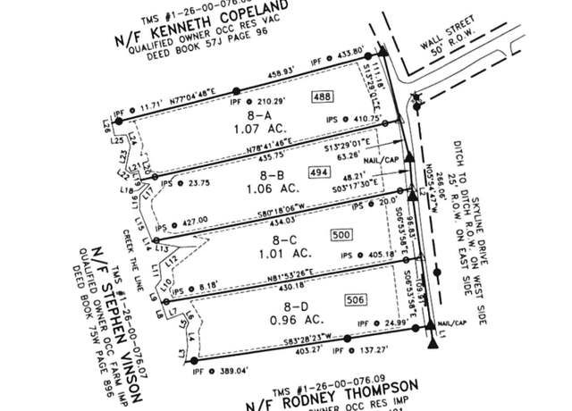 Property at 0 Skyline Dr, Campobello, SC 29322