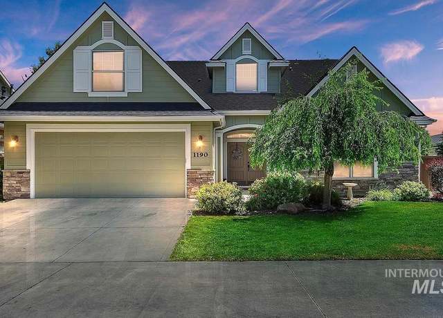 Property at 1190 E Leighfield Dr, Meridian, ID 83646, 4 beds, 2.5 baths