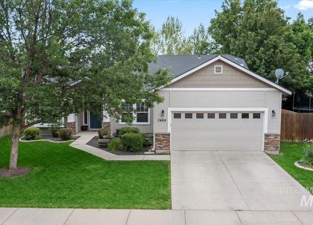 Property at 3468 N Oakstone Ave, Meridian, ID 83646, 3 beds, 2 baths