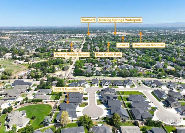 Property at 3309 S Humility Pl, Meridian, ID 83642, 4 beds, 3 baths
