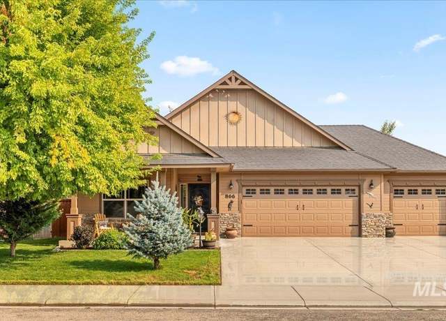 Property at 866 W White Sands Dr, Meridian, ID 83646, 3 beds, 2 baths
