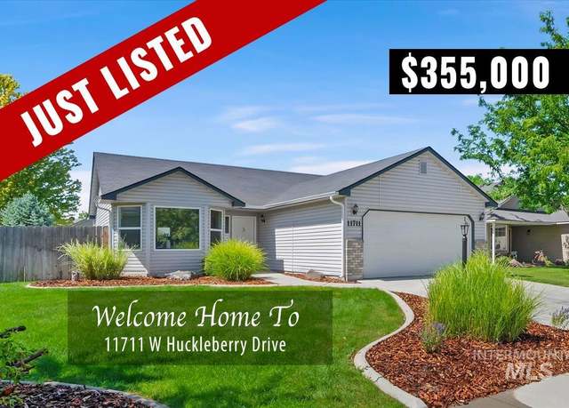Property at 11711 W Huckleberry Dr, Nampa, ID 83651, 3 beds, 2 baths