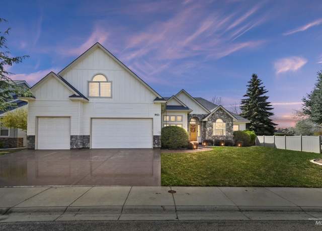 Property at 953 W Yosemite Dr, Meridian, ID 83646-4964, 4 beds, 3 baths