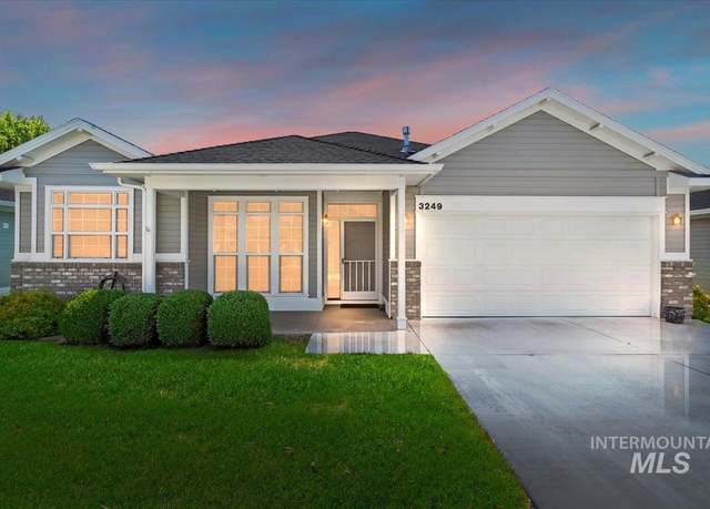 Property at 3249 W Monessen Ln, Meridian, ID 83646, 3 beds, 2 baths