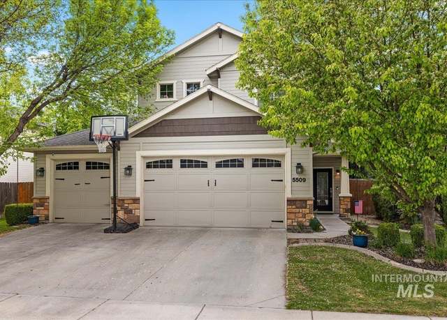 Property at 5509 N Beaham Ave, Meridian, ID 83646, 4 beds, 2.5 baths