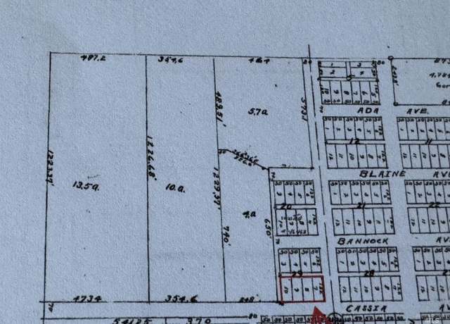 Property at Cassia-3rd Street, Lot #7, Richfield, ID 83349