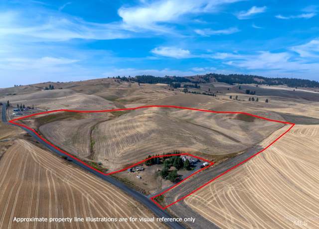 Property at NKA Eid Road Parcel 1, Moscow, ID 83843