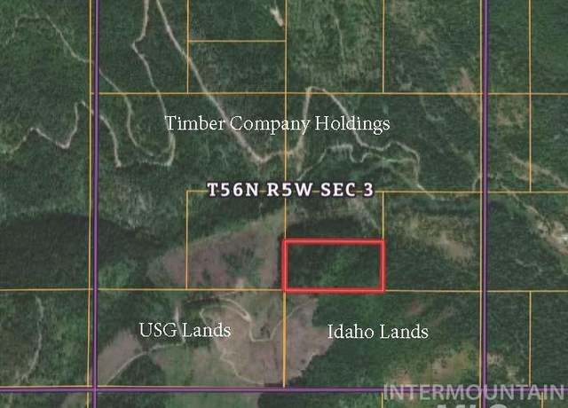 Property at NKA Bodie Canyon Rd, Priest River, ID 83856