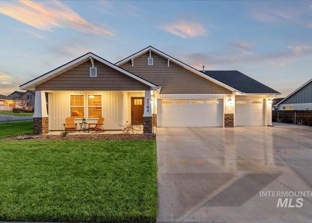 Property at 1741 NE Bedrock St, Mountain Home, ID 83647-6354, 4 beds, 2 baths