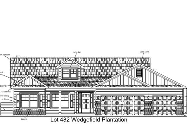 Property at 805 Lot 482 Wdg Francis Parker Rd, Georgetown, SC 29440, 3 beds, 2 baths