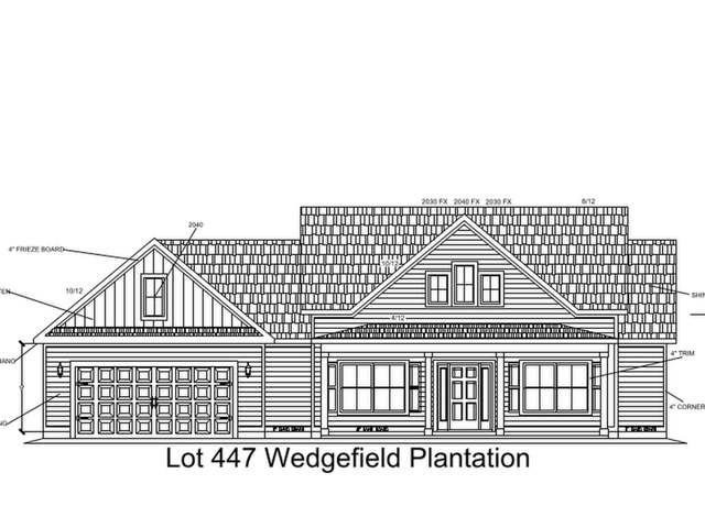 Property at 934 Lot 447 Wedgefield Francis Parker Rd, Georgetown, SC 29440, 3 beds, 2 baths