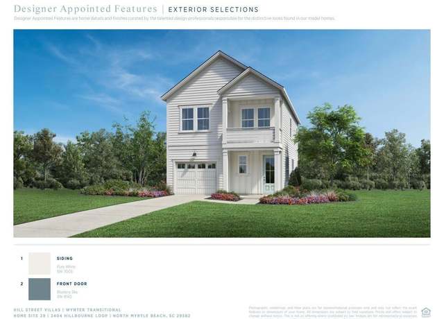 Property at 2404 Hs#29, Wynter Transitional Hillbourne Loop, North Myrtle Beach, SC 29582, 4 beds, 2.5 baths