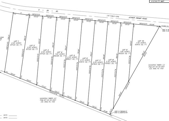 Property at TBD Lot 1a Joyner Swamp Rd, Galivants Ferry, SC 29544