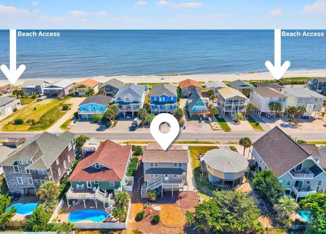 Property at 393 E Second St, Ocean Isle Beach, NC 28469, 5 beds, 3 baths