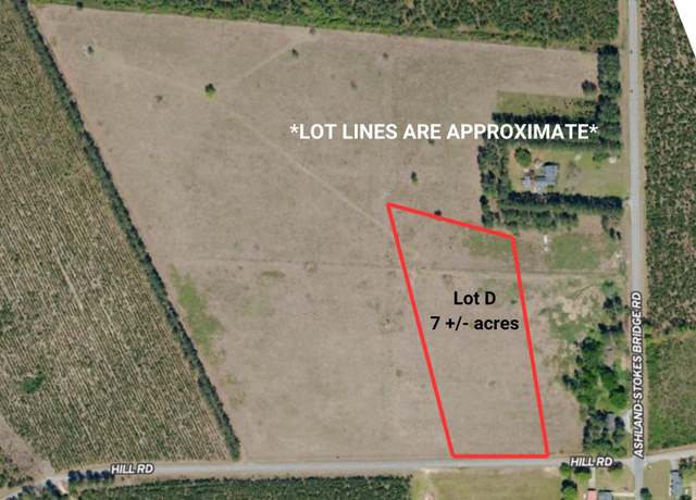Property at Lot D Hill Rd, Bishopville, SC 29010