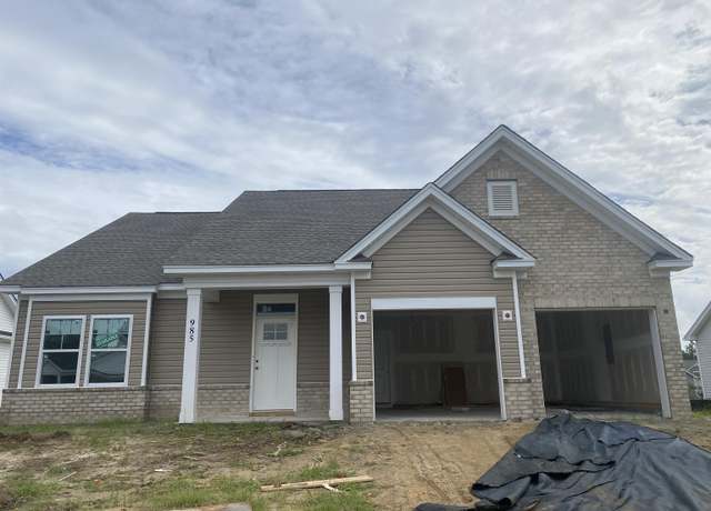 Property at 985 Lot 76, Monaco Ii C2 Oak Hollow St, Longs, SC 29568, 4 beds, 2.5 baths
