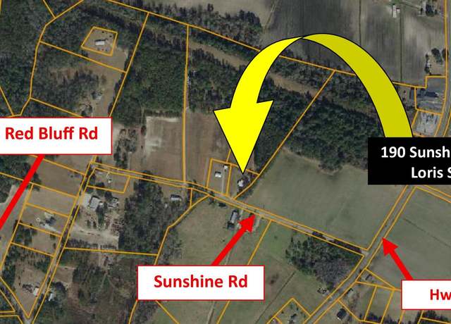 Property at 190 Sunshine Rd, Loris, SC 29569