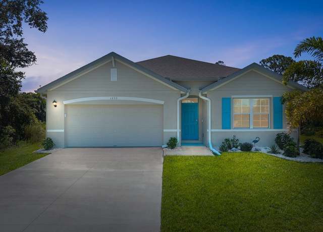 Property at 1253 Laconia St, Sebastian, FL 32958, 4 beds, 2 baths