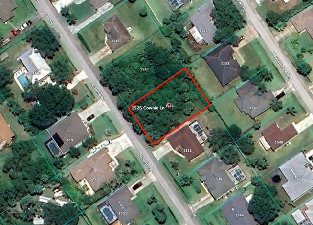 Property at 1526 Cownie Ln, Sebastian, FL 32958