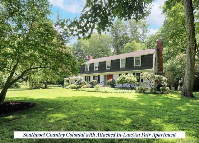 Property at 1135 Hulls Farm Rd, Fairfield, CT 06890, 6 beds, 3.5 baths