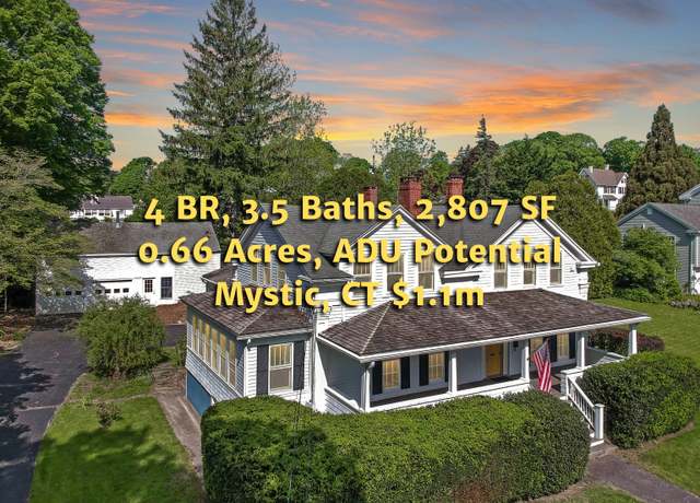 Property at 14 W Mystic Ave, Groton, CT 06355, 4 beds, 3.5 baths
