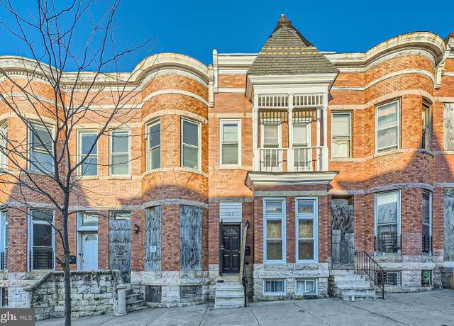 Property at 1312 N Luzerne Ave, Baltimore, MD 21213, 3 beds, 1 bath