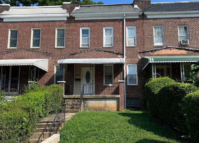 Property at 4110 Norfolk Ave, Baltimore, MD 21216, 3 beds, 1 bath