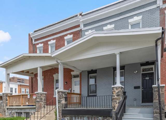 Property at 607 N Longwood St, Baltimore, MD 21216, 4 beds, 2.5 baths
