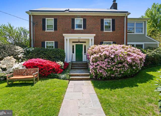 Property at 4008 Rosemary St, Chevy Chase, MD 20815, 5 beds, 3.5 baths