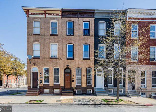 Property at 1639 N Caroline St, Baltimore, MD 21213, 6 beds, 2 baths