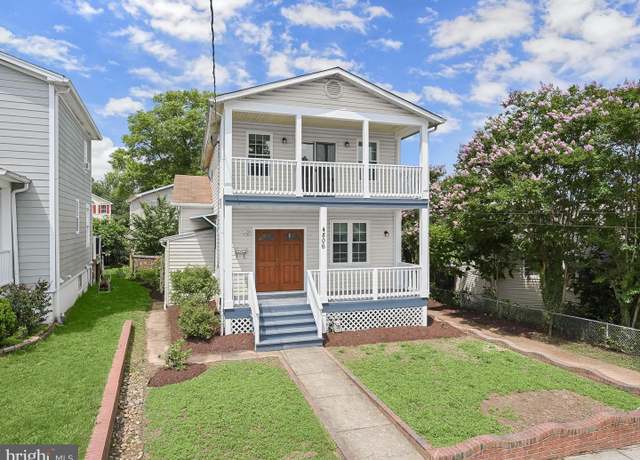 Property at 4806 49th Ave, Hyattsville, MD 20781, 4 beds, 4 baths