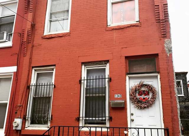 Property at 1343 W Silver St, Philadelphia, PA 19132, 3 beds, 1 bath