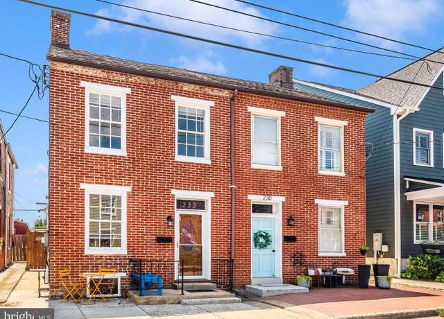 Property at 232 E 6th St, Frederick, MD 21701, 3 beds, 2.5 baths